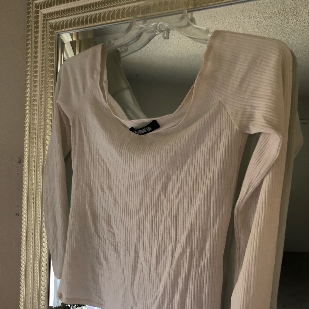 Reformation Off the Shoulder Top